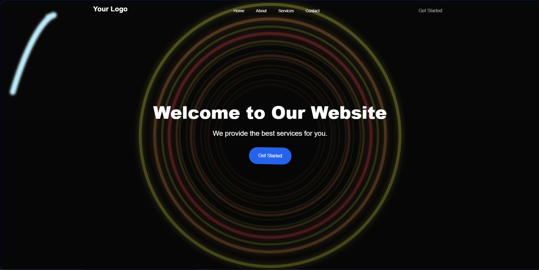 Animated Audio Website